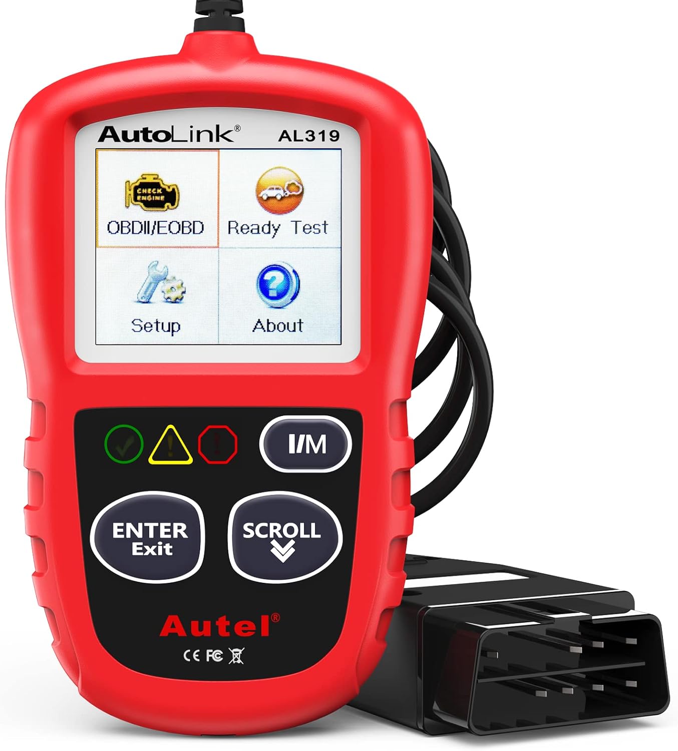 Autel AL319 OBD2 Scanner Code Reader 2025 - Enhanced Diagnostic Tool for Engine Faults, Live Data, CAN Vehicles
autel-al319-obd2-scanner-code-reader-2025