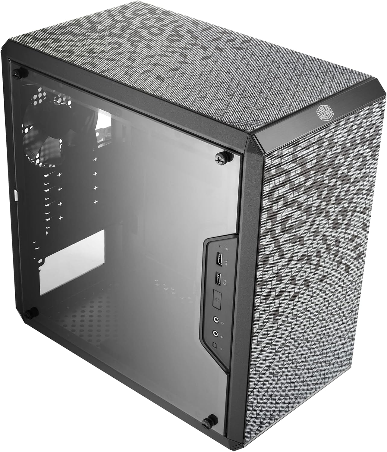Cooler Master MasterBox Q300L Micro-ATX Tower Case with Magnetic Dust Filter & Acrylic Side Panel