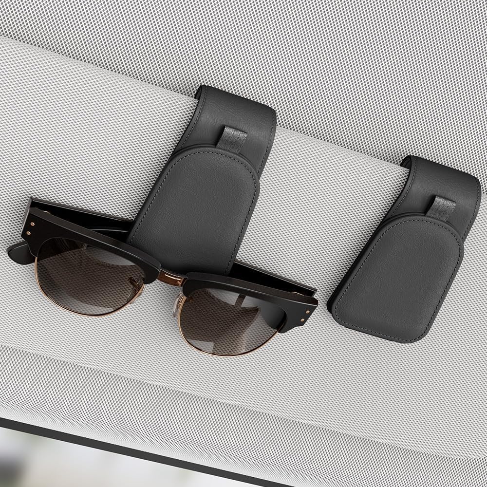 sotfamily-sunglass-holder-car-visor-magnetic-suede-cloth-organizer-2-pack