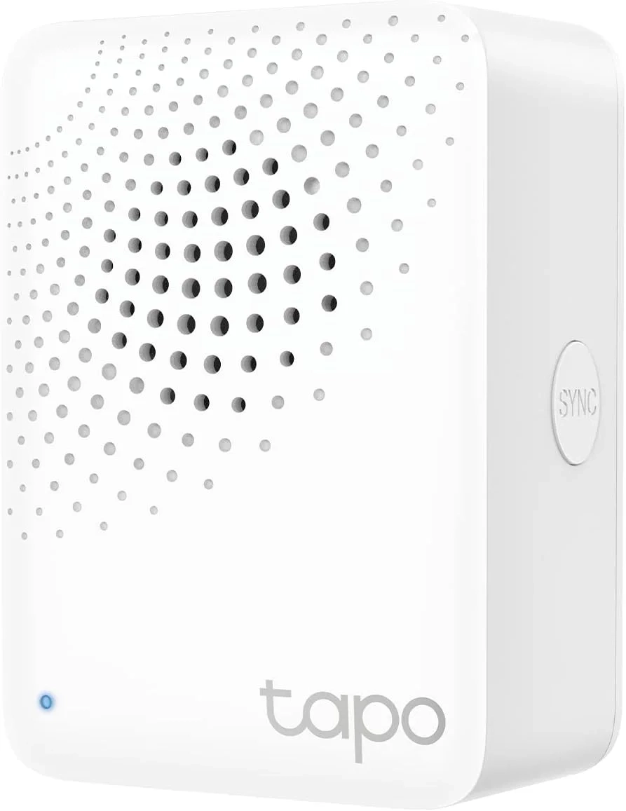 Tapo Smart Hub with Built-in Chime, REQUIRES 2.4GHz Wi-Fi, Reliable Long-Range Connections with