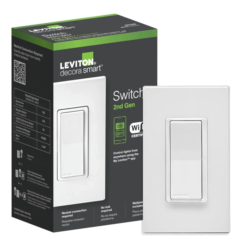 Best Leviton Decora Smart Switch with Matter & Wi