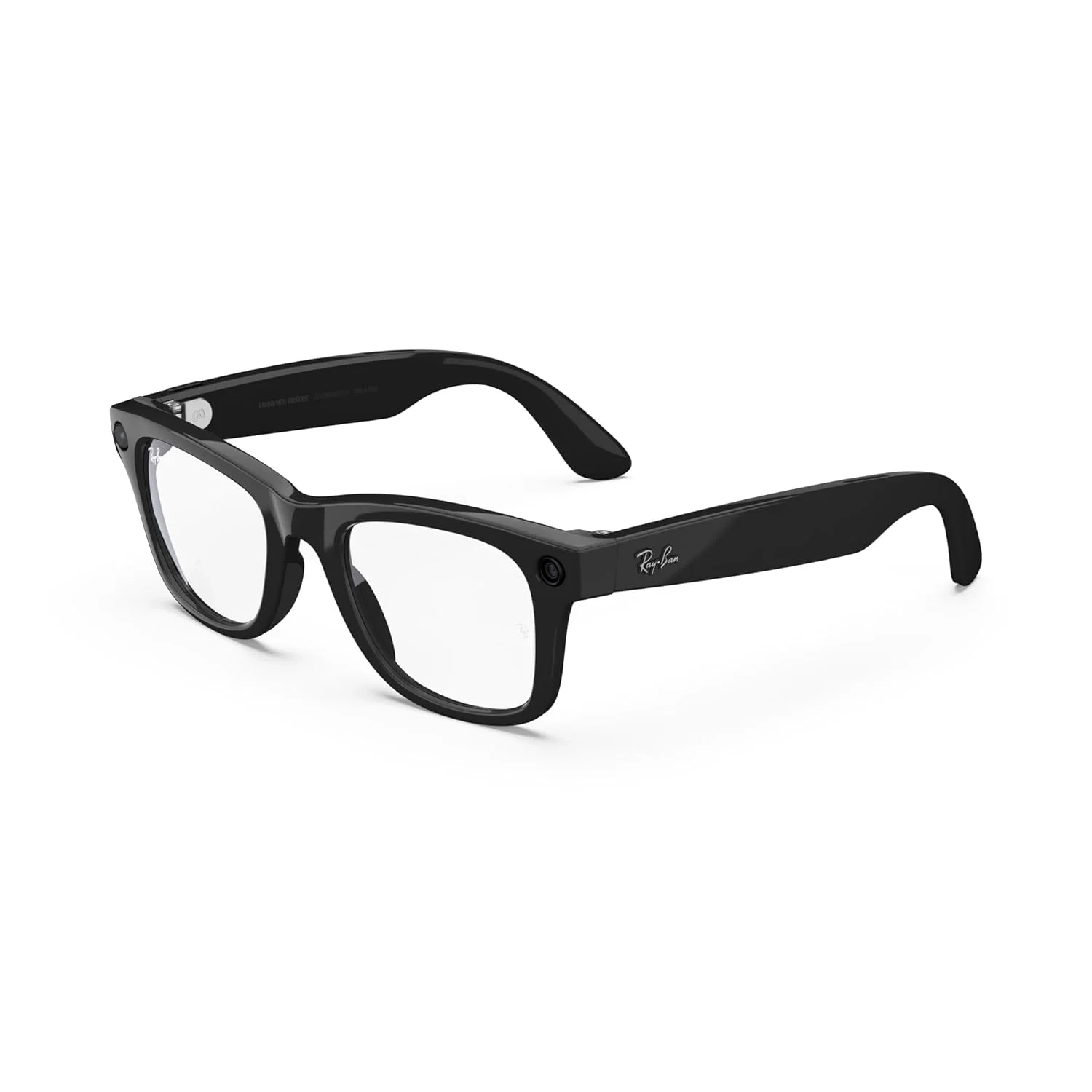 Ray-Ban Meta (Gen 1), Wayfarer, Shiny Black | Smart AI Glasses for Men, Women  12 MP Ultra-Wide...