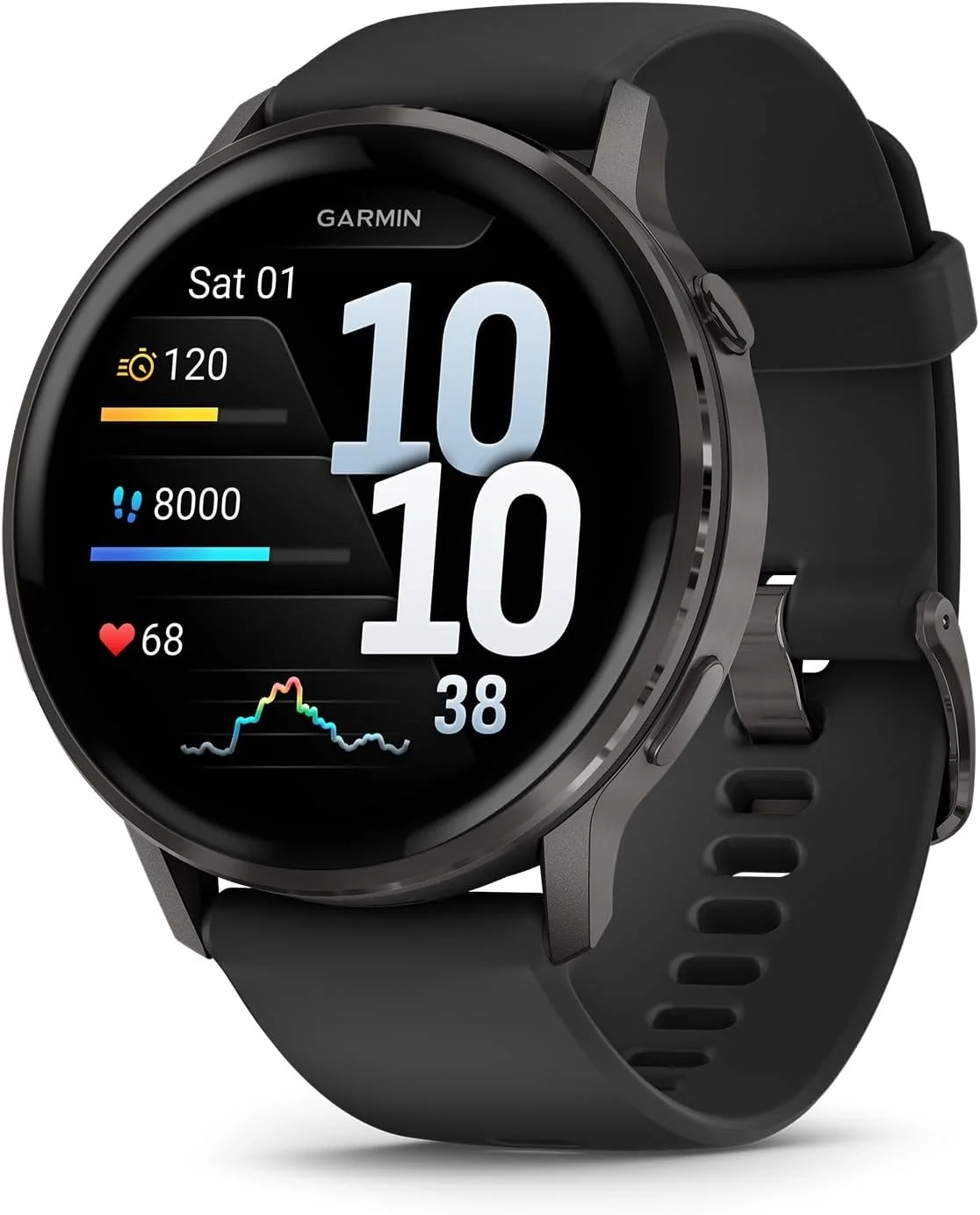 Garmin Venu 4, 45mm, Advanced Health and Fitness GPS Smartwatch, Bright and Colorful Display,