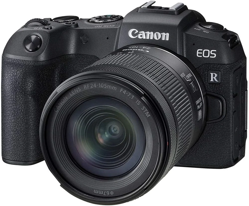 Canon EOS RP Full-Frame Mirrorless Interchangeable Lens Camera + RF24-105mm Lens F4-7.1 is STM Lens
