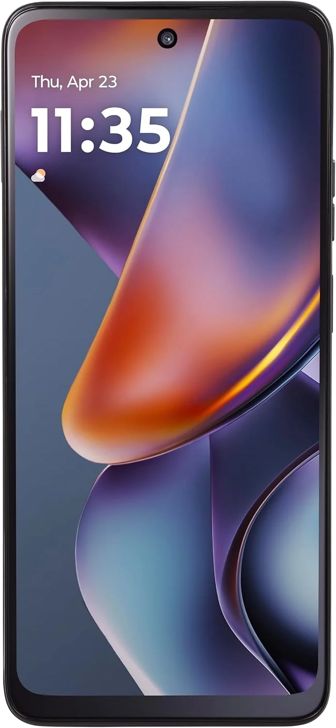 Simple Mobile Motorola Moto G 2025, 64GB, Saphire Blue - 6.6" 120Hz Display, 5G Prepaid Smartphone,