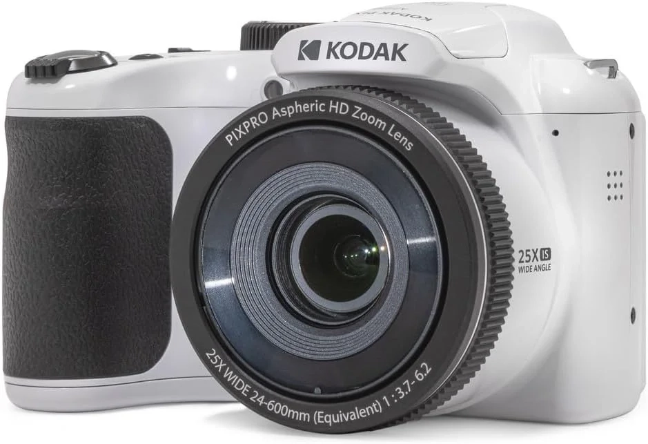 Kodak PIXPRO AZ255-WH 16MP Digital Camera 25X Optical Zoom 24mm Wide Angle Lens Optical Image