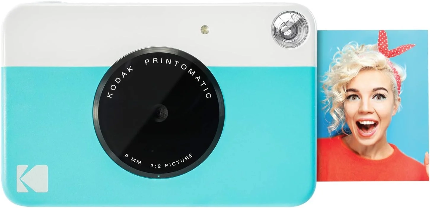 Best KODAK Printomatic Instant Camera: Portable 5MP Blue Gift
