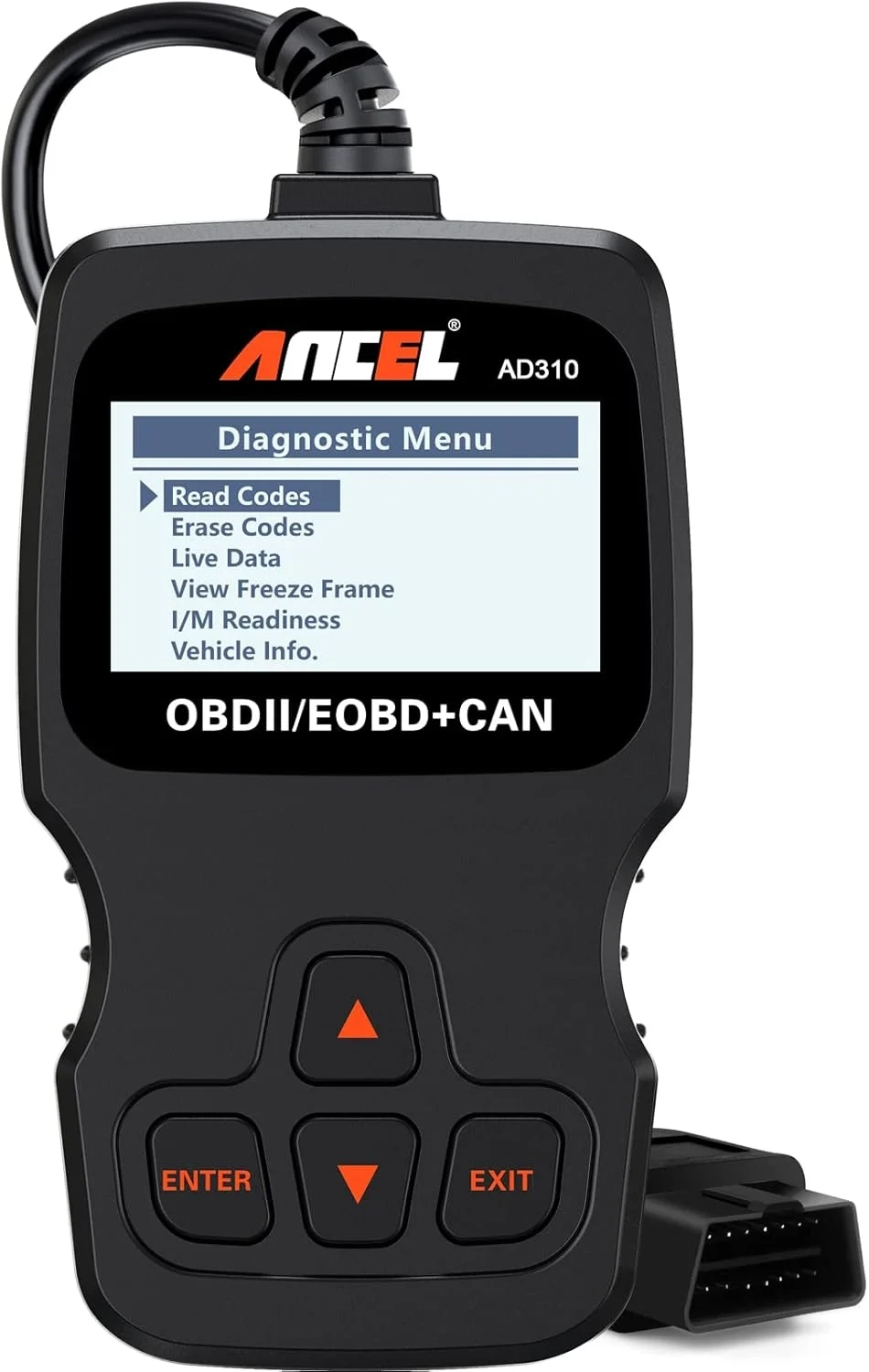 ANCEL AD310 Classic Enhanced Universal OBD II Scanner Car Engine Fault Code Reader CAN...