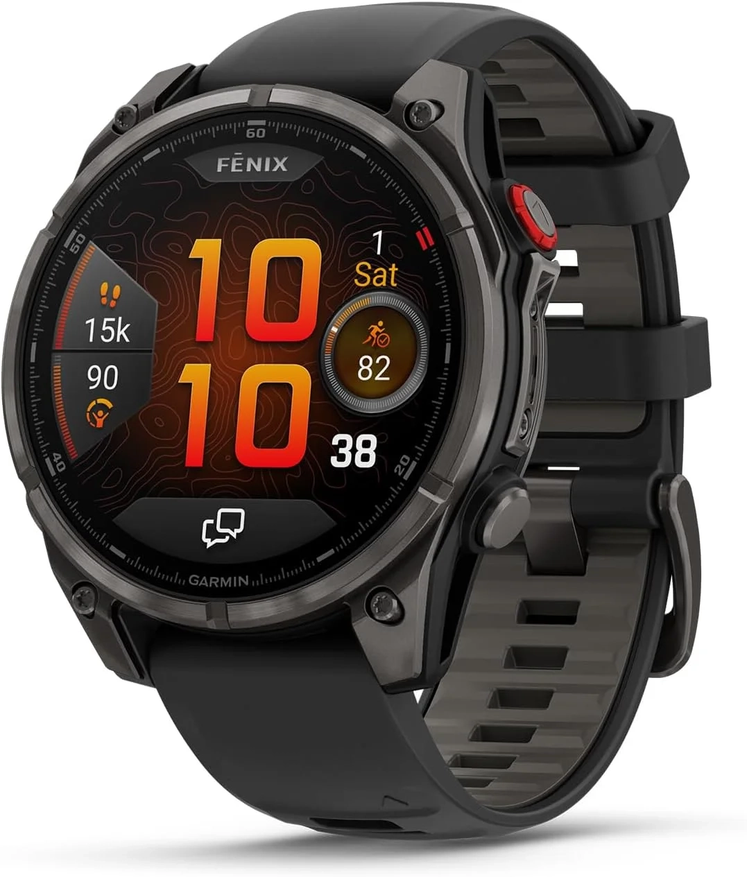 Garmin fnix 8 Pro, 51mm, AMOLED Display, Premium Connected Multisport GPS Smartwatch, inReach