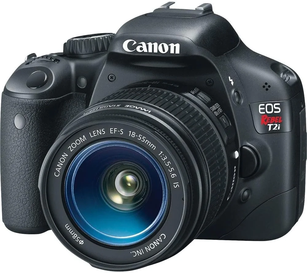 Canon EOS Rebel T2i Digital Camera With 18