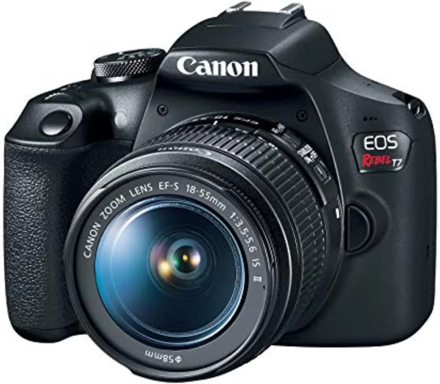 Canon EOS Rebel T7 DSLR Camera with 18-55mm Lens | Built-in Wi-Fi | 24.1 MP CMOS Sensor | DIGIC...