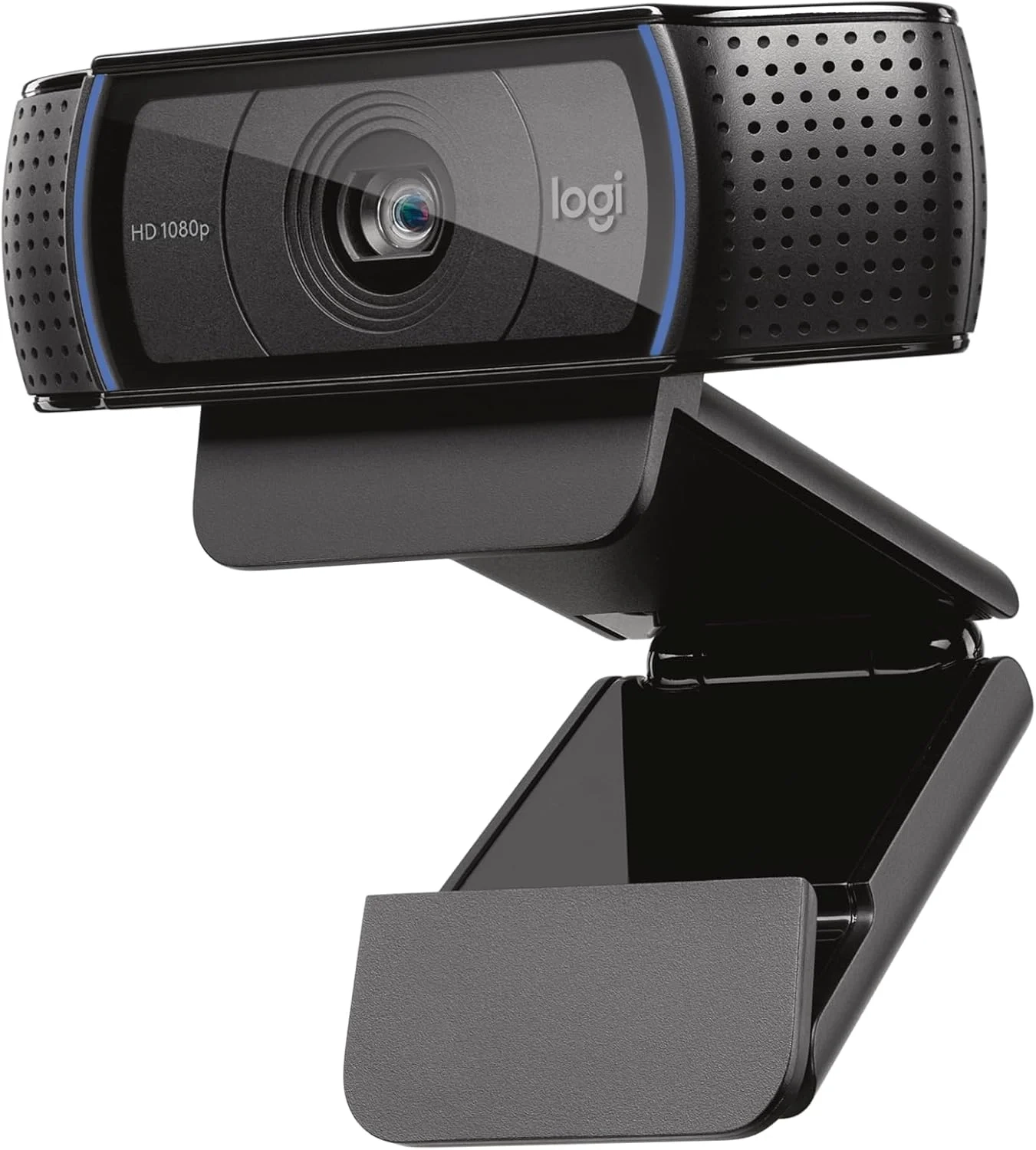 Logitech C920x HD Pro PC Webcam, Full HD 1080p/30fps Video, Clear Audio, HD Light Correction, Works