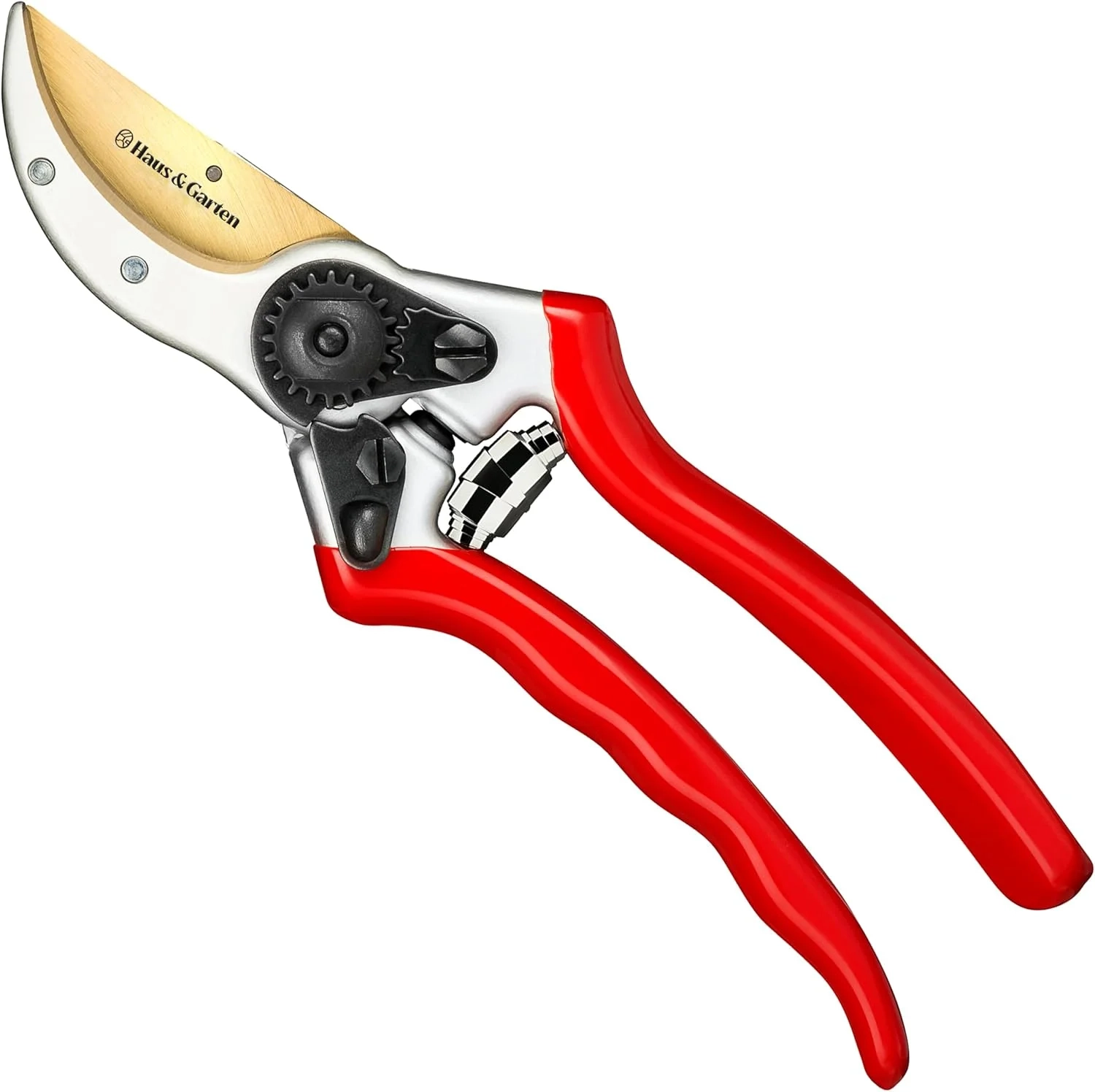 Haus & Garten ClassicPRO 8.5" Professional Premium Titanium Bypass Pruning Shears - Use As Pruners,