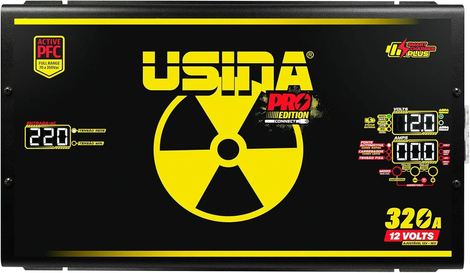 Intelligent 12V 320A Pro Automotive PFC Power System