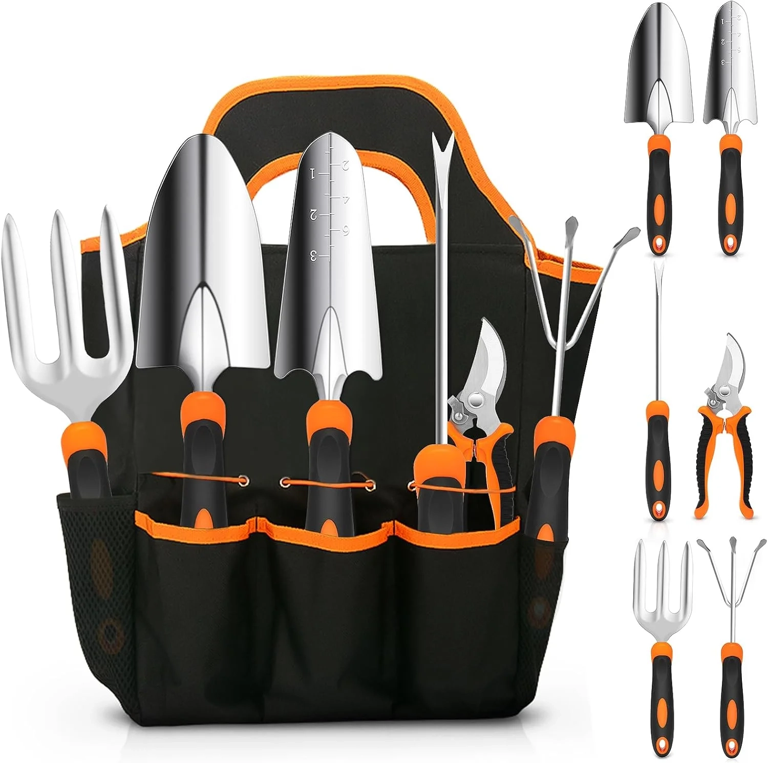 Best Heavy Duty Gardening Tool Set with Tote Bag