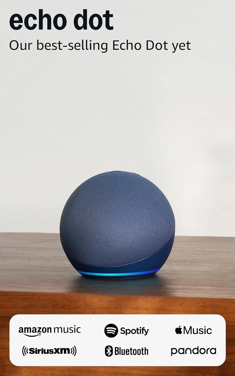 Amazon Echo Dot (newest model) - Vibrant sounding speaker with Alexa+ Early Access, Great for