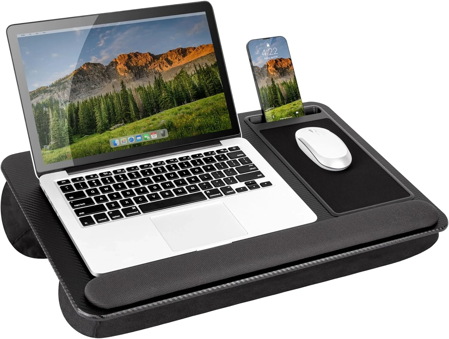 Best Lap Desk with Wrist Rest & Phone Holder
