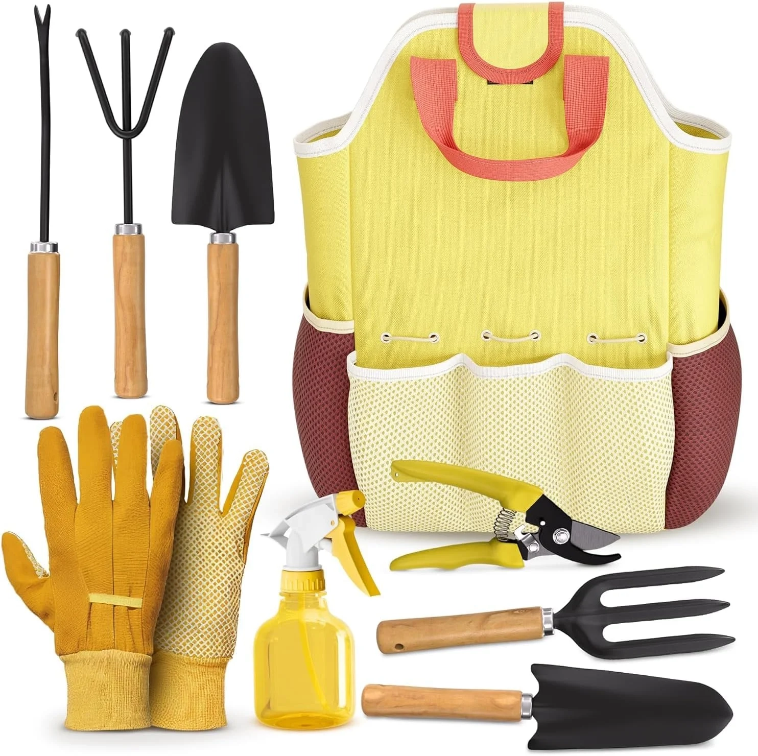 Gardening Tools For Women Ergonomic Lightweight Metal Set